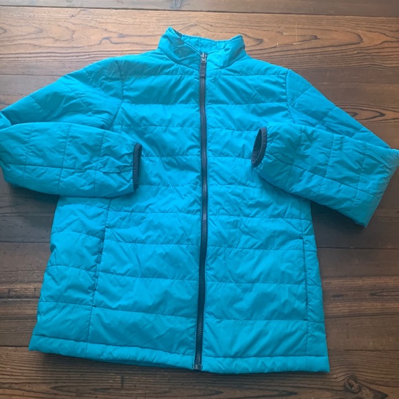 Lands' End Other - Lands’ End teal girls jacket size large